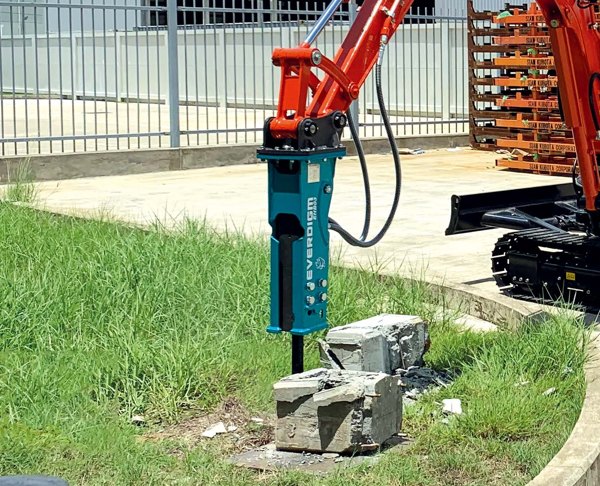 Hyundai Everdigm Hydraulic Breakers — supplied in Guyana by Goldman Industrial Solutions